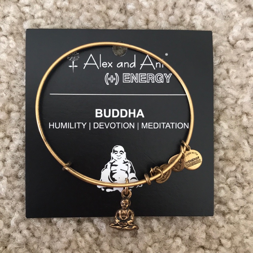 Alex and Ani Buddha bangle